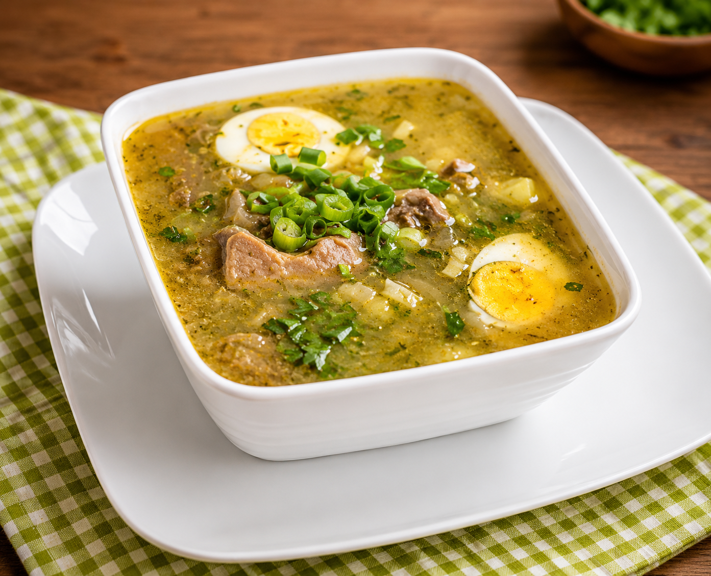 Plato boliviano / Bolivian dish
